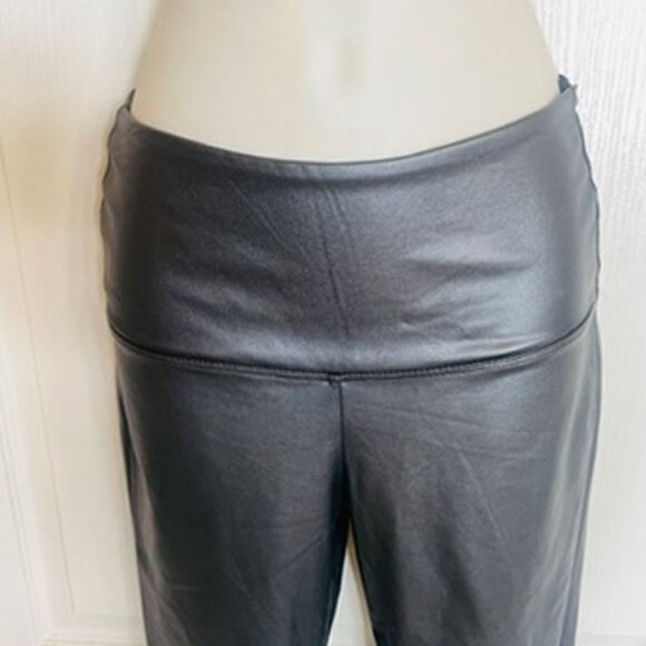 Kenar High Waisted Tummy Control Leggings Metallic Grey - Picture 2 of 8